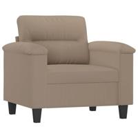 Fauteuil 60 cm microvezelstof taupe - thumbnail