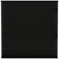 Fenstr plisségordijn Chicago dubbel 25mm verduisterend - zwart (15023) - thumbnail