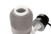 Zeepdispenser DKD Home Decor 7 x 7 x 15 cm Grijs Cement Polypropyleen - thumbnail