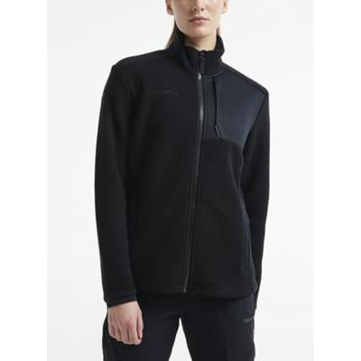 Craft 1912221 ADV Explore Pile Fleece Jacket W - Black - S Craft 1912221 ADV Explore Pile Fleece Jacket W - Black - S