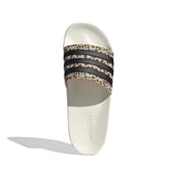 adidas Adilette Shower Slippers Wit Luipaard Zwart - thumbnail