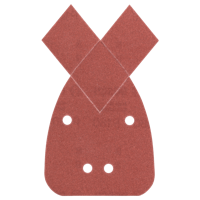 Bosch Accessoires Schuurblad 95X135mm | G180 | Rw | 4 Gaten | Velc | 5-delig - 2609256A71 - thumbnail