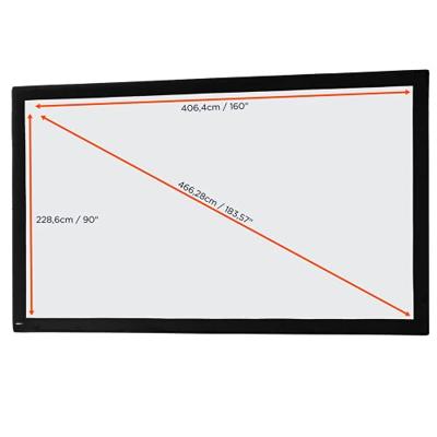 Celexon 1090407 Projectiefolie voor projectiescherm 406.4 x 228.6 cm Beeldverhouding: 16:9