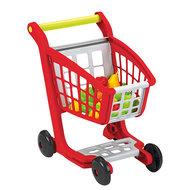 Ecoiffier 100% chef winkelwagen met boodschappen - thumbnail