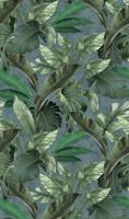 Marburg Loft Fotobehang met grote bladeren en monstera print - 34199 - thumbnail