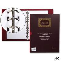 Notulenboek Miquelrius Rood A4 100 Lakens (10 Stuks) - thumbnail