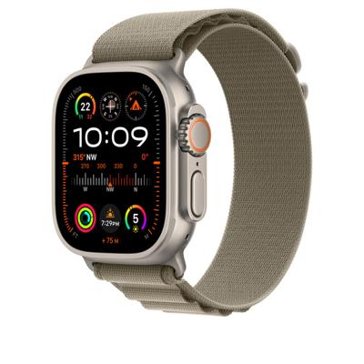 Apple Alpine Loop Apple Watch 42mm / 44mm / 45mm / 49mm Olive Small