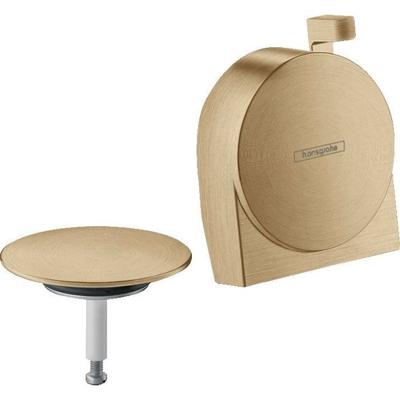 Hansgrohe Exafill S afbouwdeel S badvul-, overloop- en afvoergarnituur, Brushed Bronze