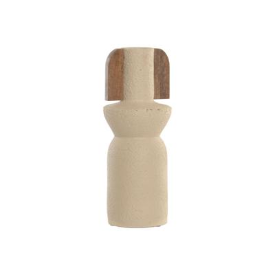 Vaas Home ESPRIT Bruin Beige Terra cotta Mangohout
