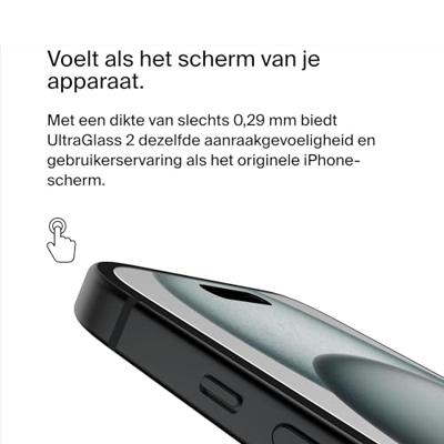 Schermbeschermer voor mobiel iPhone 15 Belkin OVA131ZZ