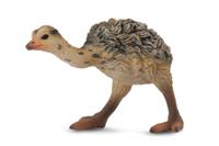 Collecta wilde dieren: struisvogelkuiken 5,5 cm bruin - thumbnail