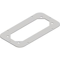 Schneider Electric NSYTLDFL Kabeldoorvoering Plaatdikte (max.): 1.5 mm Staal Grijs-wit (RAL 7035) 1 stuk(s) - thumbnail