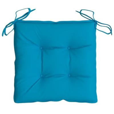 VidaXL Stoelkussens 6 st 40x40x7 cm oxford stof lichtblauw