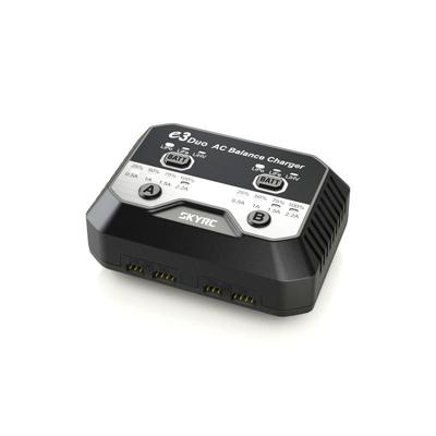 SkyRC e3 Duo AC Charger (LiPo, LiFe, LiHV 2-3s) SkyRC e3 Duo AC Charger (LiPo, LiFe, LiHV 2-3s)