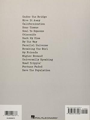 Hal Leonard Red Hot Chili Peppers - Greatest Hits Guitar Recorded Versions