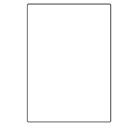 A5 etiketten 205 x 143 mm wit 100 vel huismerk A5 etiketten 205 x 143 mm wit 100 vel huismerk