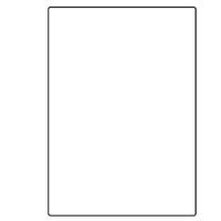 A5 etiketten 205 x 143 mm wit 100 vel huismerk - thumbnail