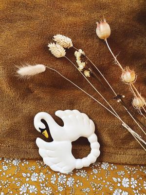 Bijtring - MUSHIE - NATRUBA wit