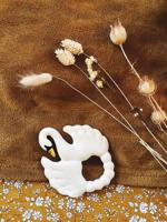 Bijtring - MUSHIE - NATRUBA wit - thumbnail