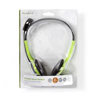 Nedis PC-Headset | On-Ear | Stereo | 2x 3.5 mm | 2 m | Groen | 1 stuks - CHST100GN CHST100GN - thumbnail