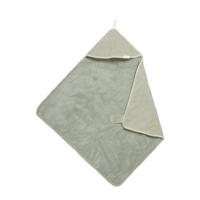 Koeka omslagdoek teddy/corduroy Vik 100x100 cm groen - thumbnail