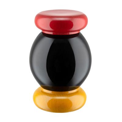 Alessi Twergi Zout / Peper / Kruidenstrooier beukenhout 11cm