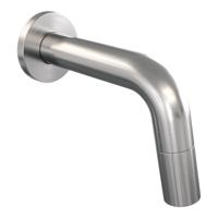 Brauer Stripe inbouw fonteinkraan inkortbaar RVS-kleurig geborsteld PVD - thumbnail