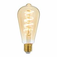 Highlight Lamp LED ST64 4W 180LM 2200K Dimbaar Amber - thumbnail