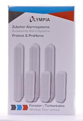 Olympia 6103 Draadloos alarmsysteem (uitbreiding) Draadloos deur/raamcontact Olympia 6103 Draadloos alarmsysteem (uitbreiding) Draadloos deur/raamcontact