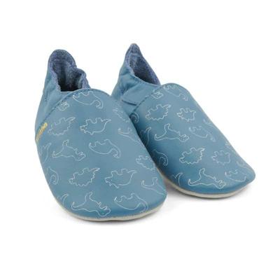 Bobux babyslofjes dino blue-XL