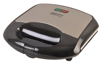 Camry Premium CR 3018 sandwich maker 700 W Zwart, Zilver