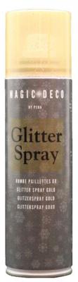 Magic Deco glitterspray 150 ml aluminium goud Magic Deco glitterspray 150 ml aluminium goud