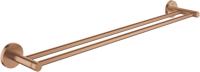 GROHE Essentials Handdoekhouder - 60cm - dubbel - brushed warm sunset 40802dl1 - thumbnail