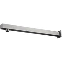 Wiesbaden Vierkante RVS Douchearm 40cm met Muurbevestiging - thumbnail