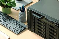 Asustor AS7110T data-opslag-server NAS Desktop Ethernet LAN Zwart - thumbnail