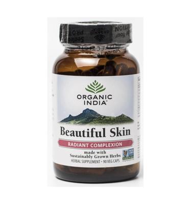 Organic India Beautiful Skin Vegicaps Organic India Beautiful Skin Vegicaps