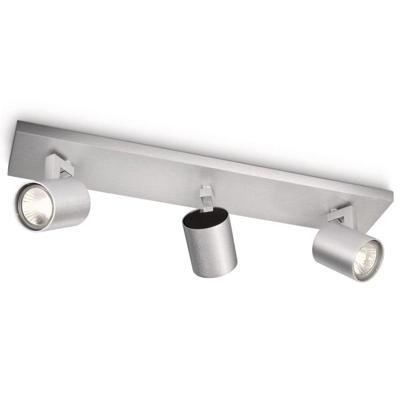Philips PlafondspotsMy Living Runner 3-lichts metaalgrijs - 530934812
