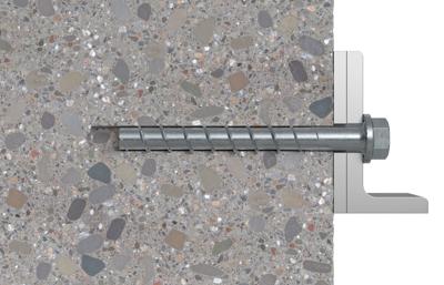 Fischer 536876 Betonschroef 14 mm 100 mm Buitenzeskant 20 stuk(s)