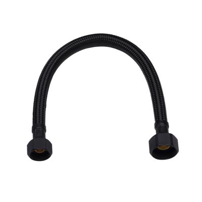Flexibele Aansluitslang BWS Nylon Slang 1/2" x 3/8" Mat Zwart Boss & Wessing Flexibele Aansluitslang BWS Nylon Slang 1/2" x 3/8" Mat Zwart Boss & Wessing