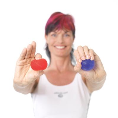 Theraband Handtrainer - rood - medium