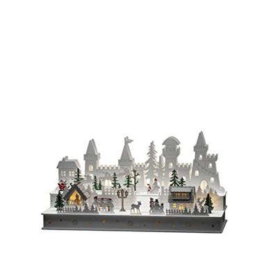 Konstsmide 3257-210 LED-decor Kerstmarkt Warmwit LED Warm-wit Timer, Schakelaar