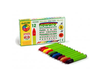 ÖkoNORM Waskrijtjes - kartondoos - volwassenen - 12 stuks