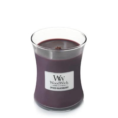 WoodWick spiced blackberry medium candle