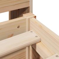 Bedframe zonder matras massief grenenhout 150x200 cm - thumbnail