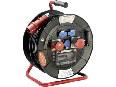 AS Schwabe 26101 Kabelhaspel 40.00 m Zwart CEE-stekker 16 A 3-polig AS Schwabe 26101 Kabelhaspel 40.00 m Zwart CEE-stekker 16 A 3-polig