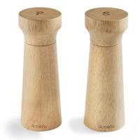 Amefa Houten Peper-Zout Molen Set 15 cm 2 Stuks - thumbnail