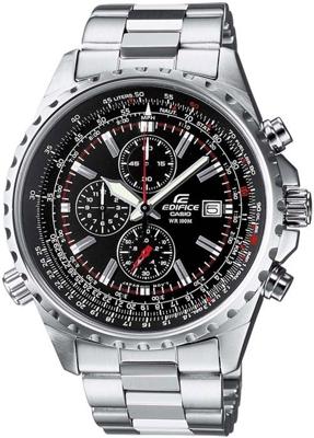 Casio 527D-1AVEF Zwart Zilverkleurig Heren horloge