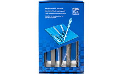 PFERD TOOLS 11801541 Werkplaatsvijlenset kap 1 in PVC-roltas incl. kartonnen doosje Lengte 250 mm 1 stuk(s) PFERD TOOLS 11801541 Werkplaatsvijlenset kap 1 in PVC-roltas incl. kartonnen doosje Lengte 250 mm 1 stuk(s)
