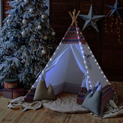 Sunny tipitent Led 160 cm wit/multicolor