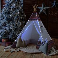 Sunny tipitent Led 160 cm wit/multicolor - thumbnail